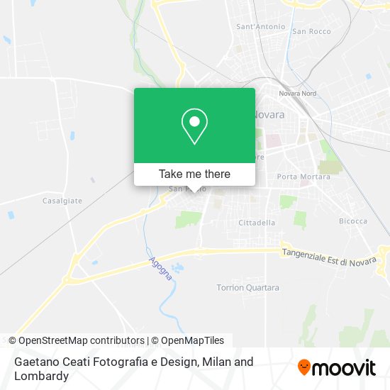 Gaetano Ceati Fotografia e Design map