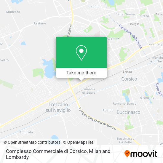 Complesso Commerciale di Corsico map