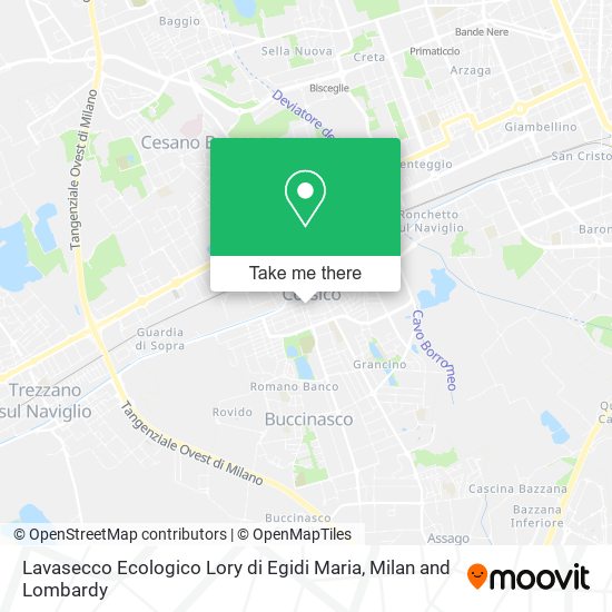 Lavasecco Ecologico Lory di Egidi Maria map