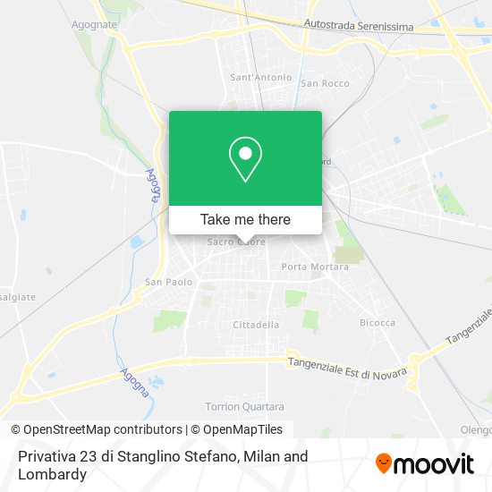 Privativa 23 di Stanglino Stefano map