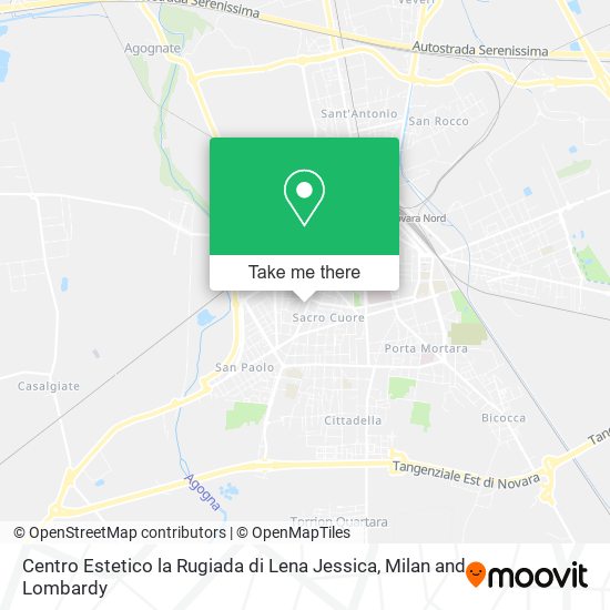 Centro Estetico la Rugiada di Lena Jessica map