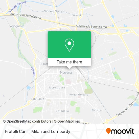 Fratelli Carli . map