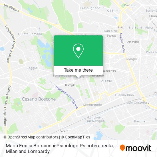 Maria Emilia Borsacchi-Psicologo Psicoterapeuta map