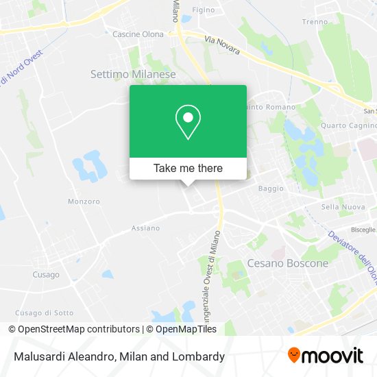 Malusardi Aleandro map