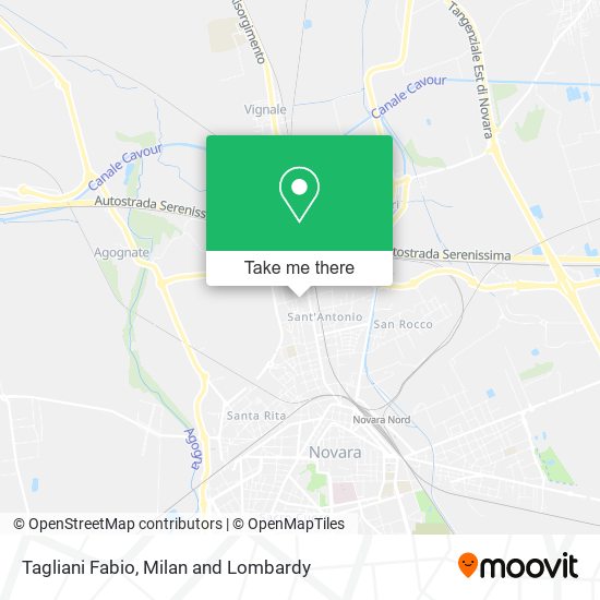 Tagliani Fabio map