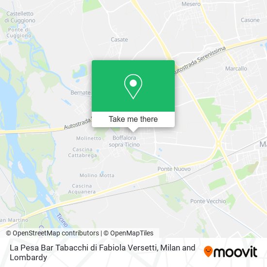 La Pesa Bar Tabacchi di Fabiola Versetti map