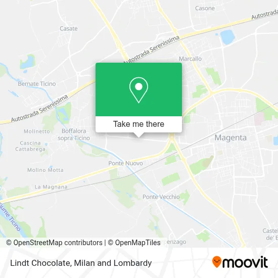 Lindt Chocolate map