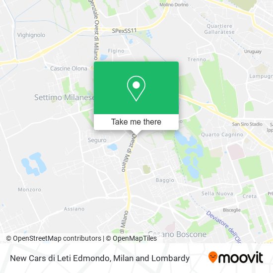 New Cars di Leti Edmondo map