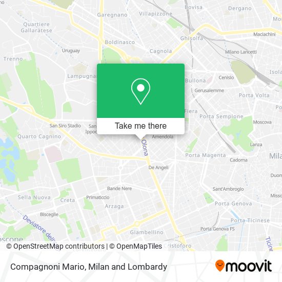 Compagnoni Mario map