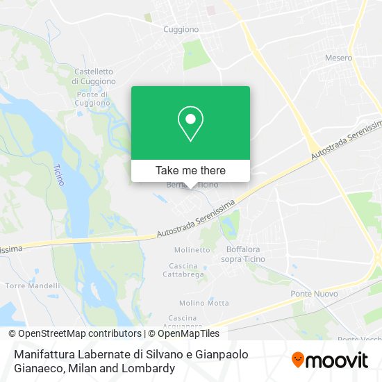 Manifattura Labernate di Silvano e Gianpaolo Gianaeco map