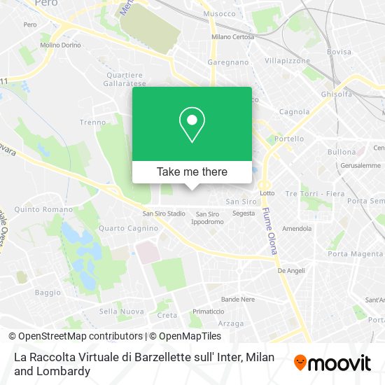 La Raccolta Virtuale di Barzellette sull' Inter map