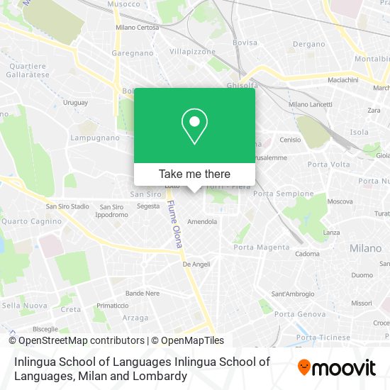 Inlingua School of Languages Inlingua School of Languages map