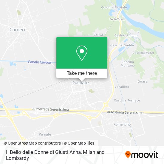Il Bello delle Donne di Giusti Anna map