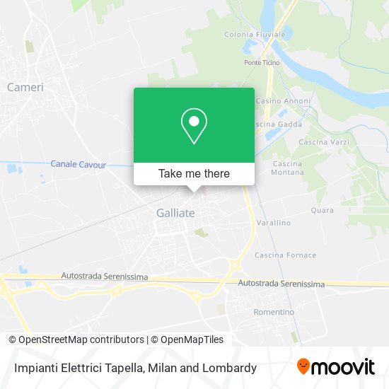Impianti Elettrici Tapella map