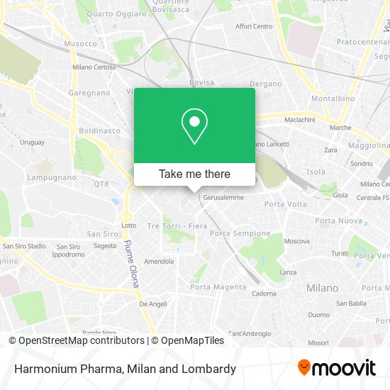 Harmonium Pharma map