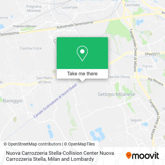 Nuova Carrozzeria Stella-Collision Center Nuova Carrozzeria Stella map