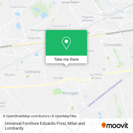 Universal Forniture Edoardo Frosi map