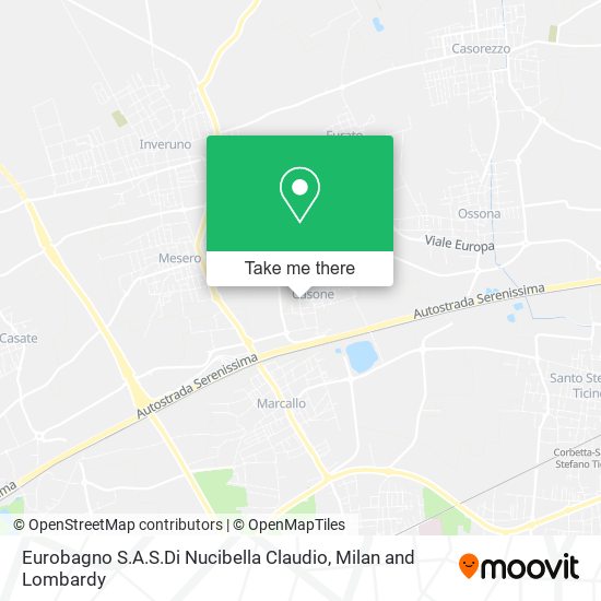Eurobagno S.A.S.Di Nucibella Claudio map