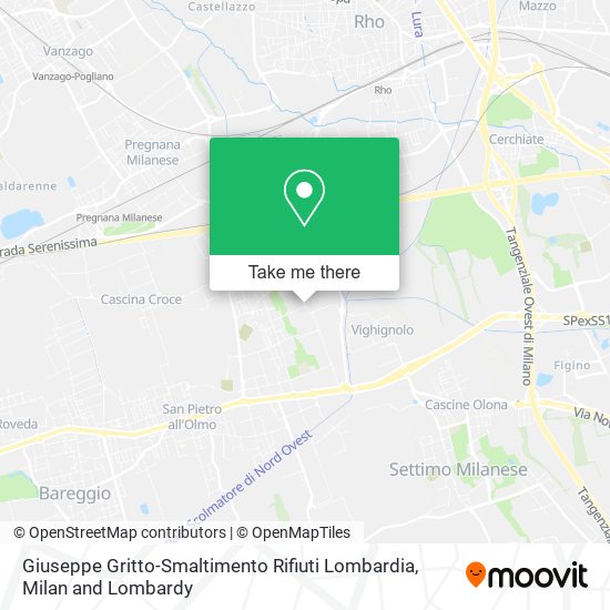 Giuseppe Gritto-Smaltimento Rifiuti Lombardia map