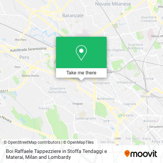 Boi Raffaele Tappezziere in Stoffa Tendaggi e Materai map