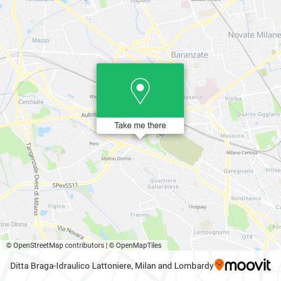 Ditta Braga-Idraulico Lattoniere map