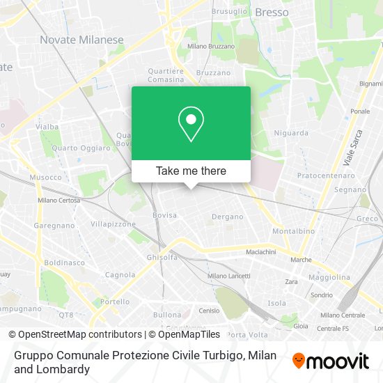 Gruppo Comunale Protezione Civile Turbigo map