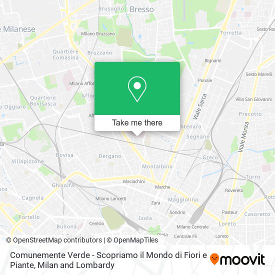 Comunemente Verde - Scopriamo il Mondo di Fiori e Piante map