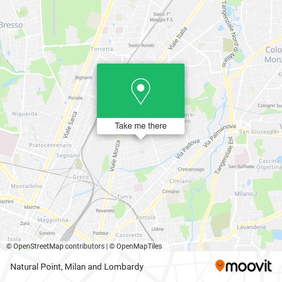 Natural Point map
