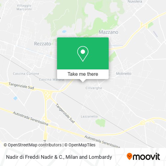 Nadir di Freddi Nadir & C. map