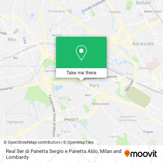 Real Ser di Panetta Sergio e Panetta Aldo map