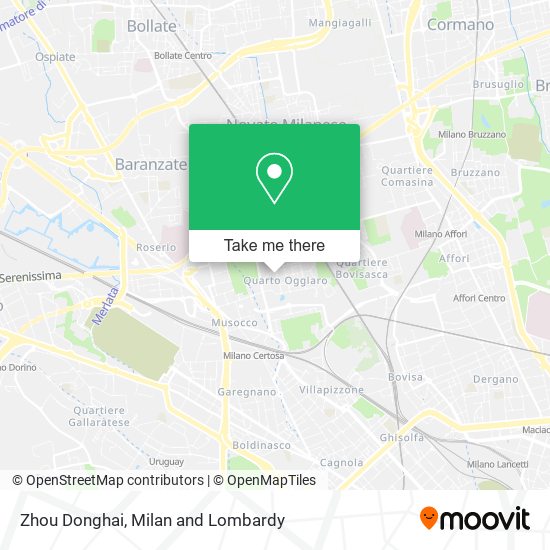 Zhou Donghai map