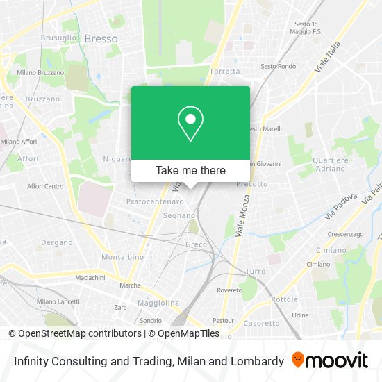 Infinity Consulting and Trading map