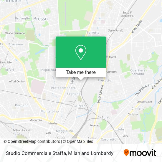 Studio Commerciale Staffa map