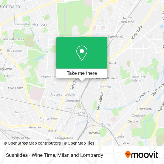 Sushiidea - Wine Time map