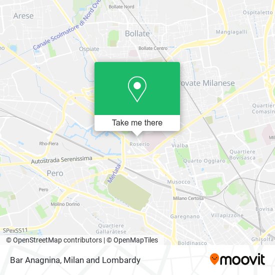 Bar Anagnina map