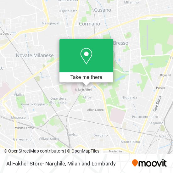 Al Fakher Store- Narghilè map