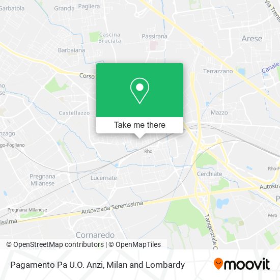 Pagamento Pa U.O. Anzi map