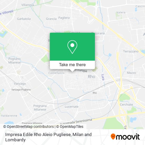 Impresa Edile Rho Aleio Pugliese map