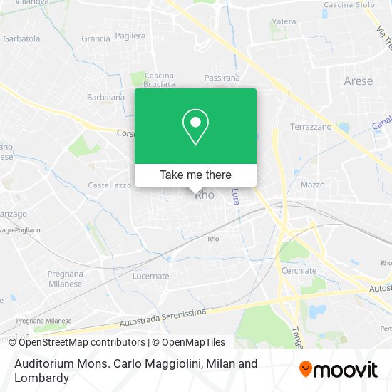 Auditorium Mons. Carlo Maggiolini map