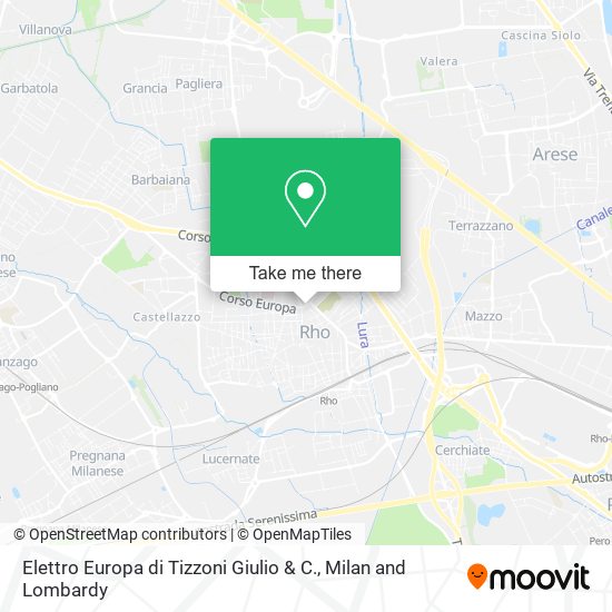 Elettro Europa di Tizzoni Giulio & C. map