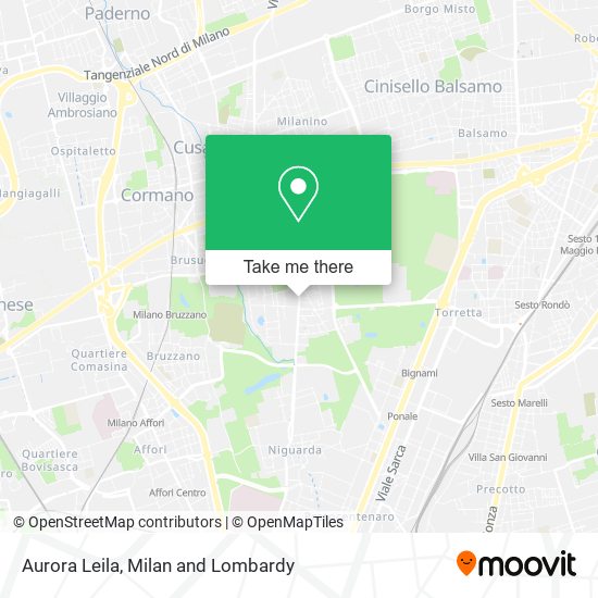 Aurora Leila map