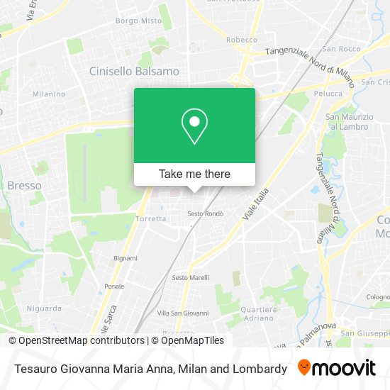 Tesauro Giovanna Maria Anna map