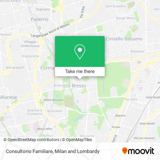 Consultorio Familiare map