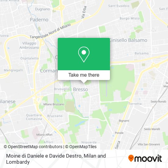 Moine di Daniele e Davide Destro map