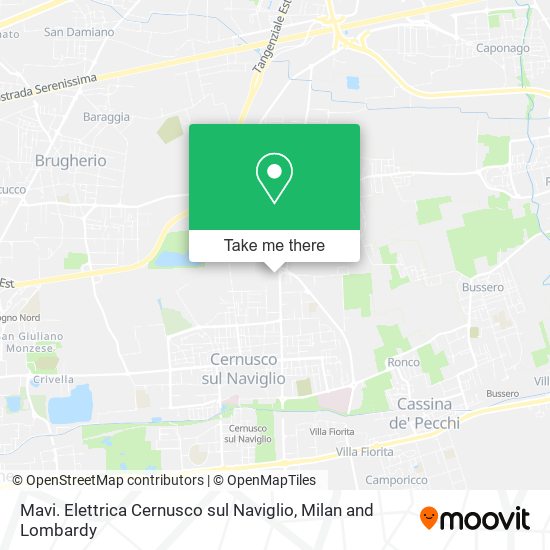 Mavi. Elettrica Cernusco sul Naviglio map