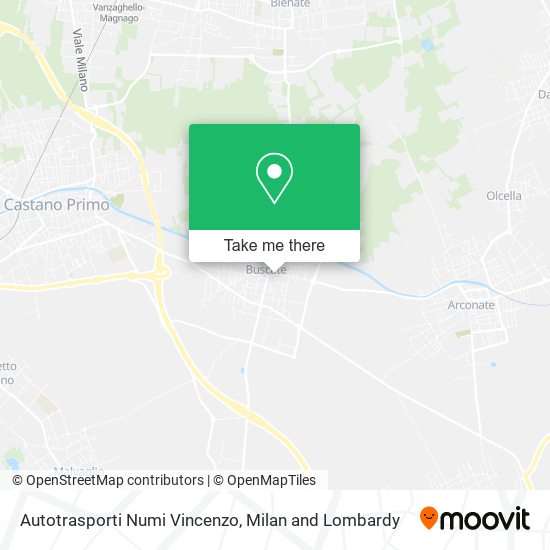 Autotrasporti Numi Vincenzo map