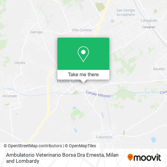 Ambulatorio Veterinario Borsa Dra Ernesta map