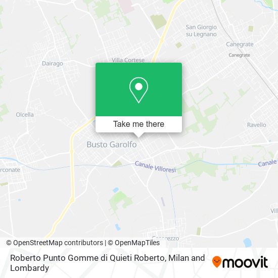 Roberto Punto Gomme di Quieti Roberto map