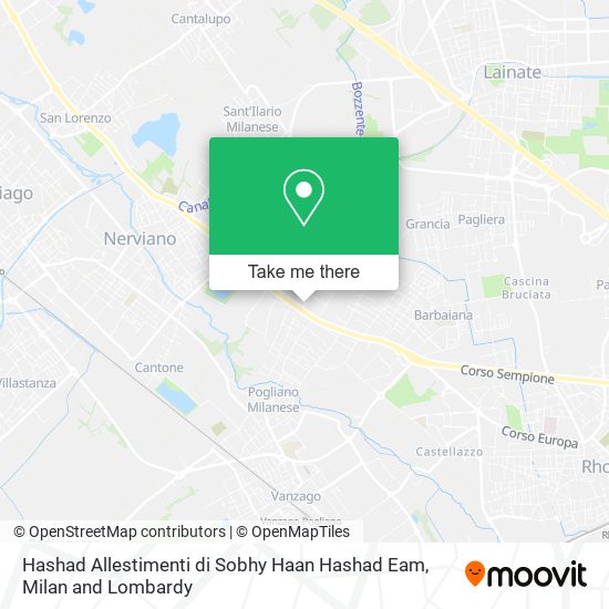 Hashad Allestimenti di Sobhy Haan Hashad Eam map
