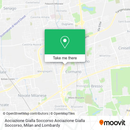 Aociazione Gialla Soccorso Aociazione Gialla Soccorso map